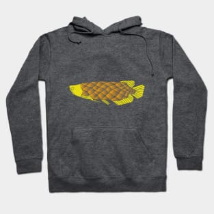 Geometric arowana Hoodie